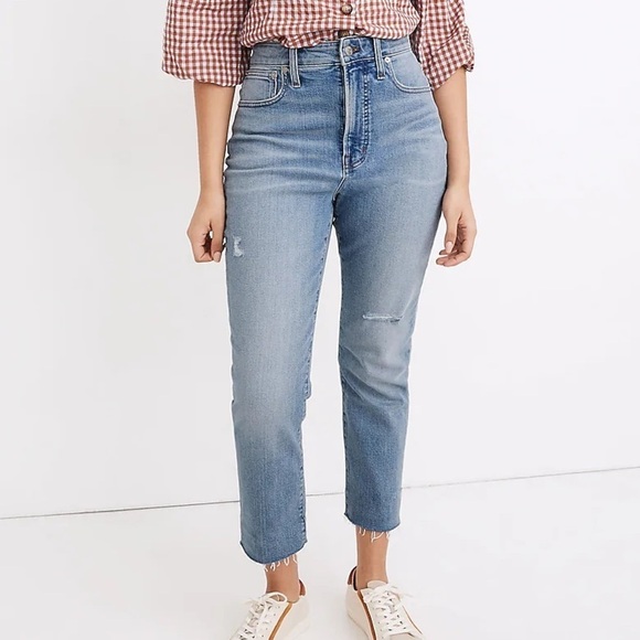 Madewell The Curvy Perfect Vintage Jean in Coffey Wash: Worn-In Edition sz 26 - Picture 1 of 7